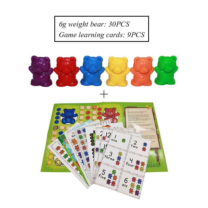 Boxed Counting Bear Montessori Educational