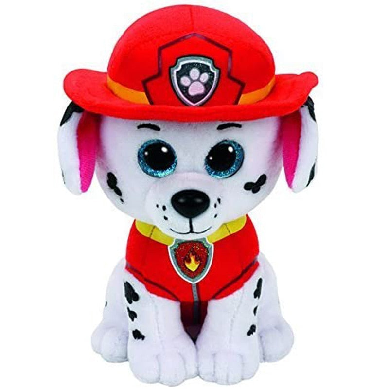 15cm Ty Big Eye Beanie Animals Dog Plush Toy