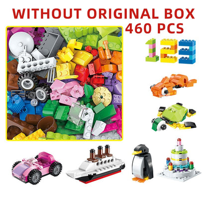 Classic Pieces Bricks Block Building Model  DIY Toys