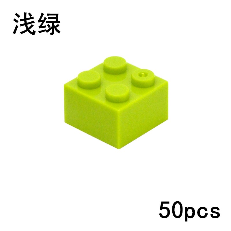 DIY Thick Figures Bricks 2x2 Dots Building Blocks