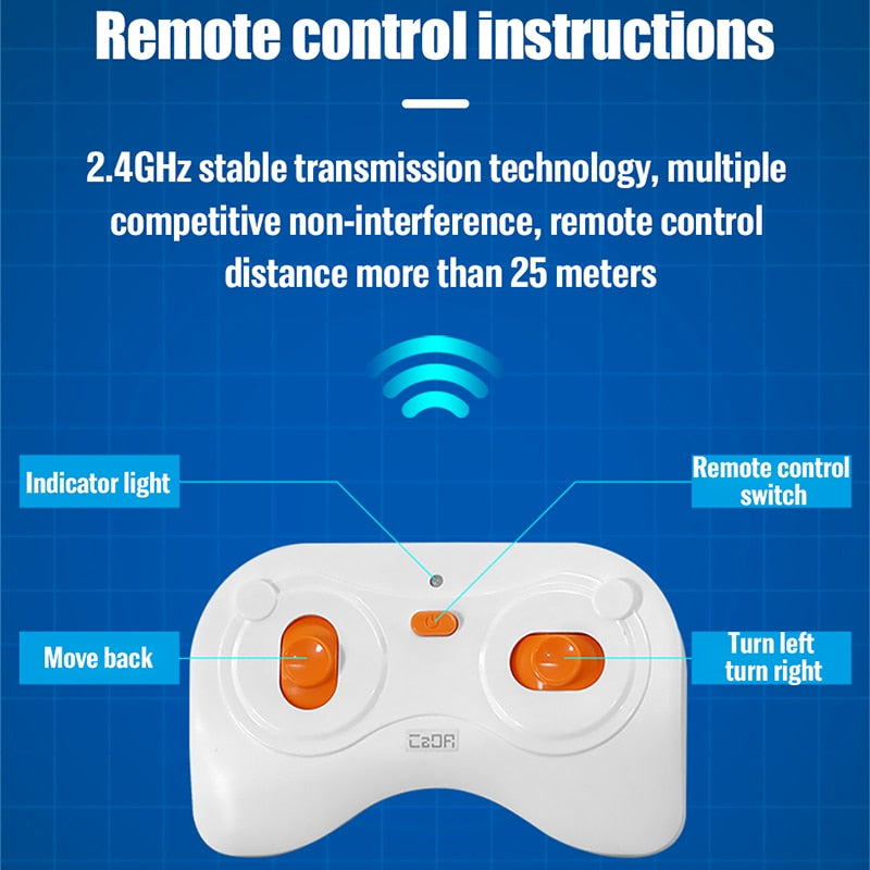 Remote Control Racing Car Compatible MOC