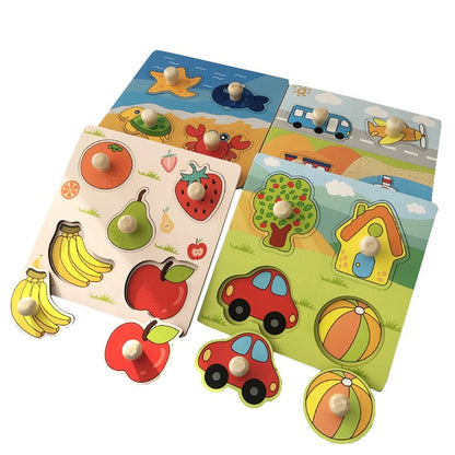 Animal Wooden Sorters Puzzle For Kids