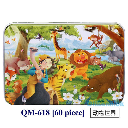 Puzzle Kids Toy Cartoon Animal