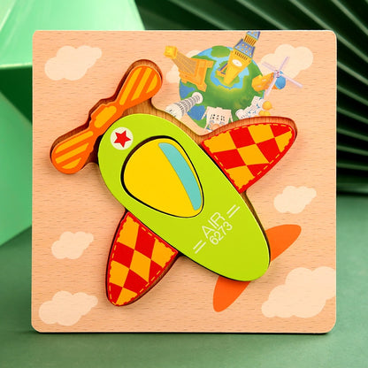 Baby High Quality 3D Wooden Puzzles