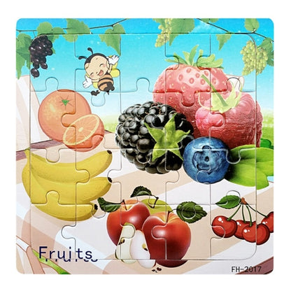 Wooden Puzzle Children Baby Educational Learning Toys