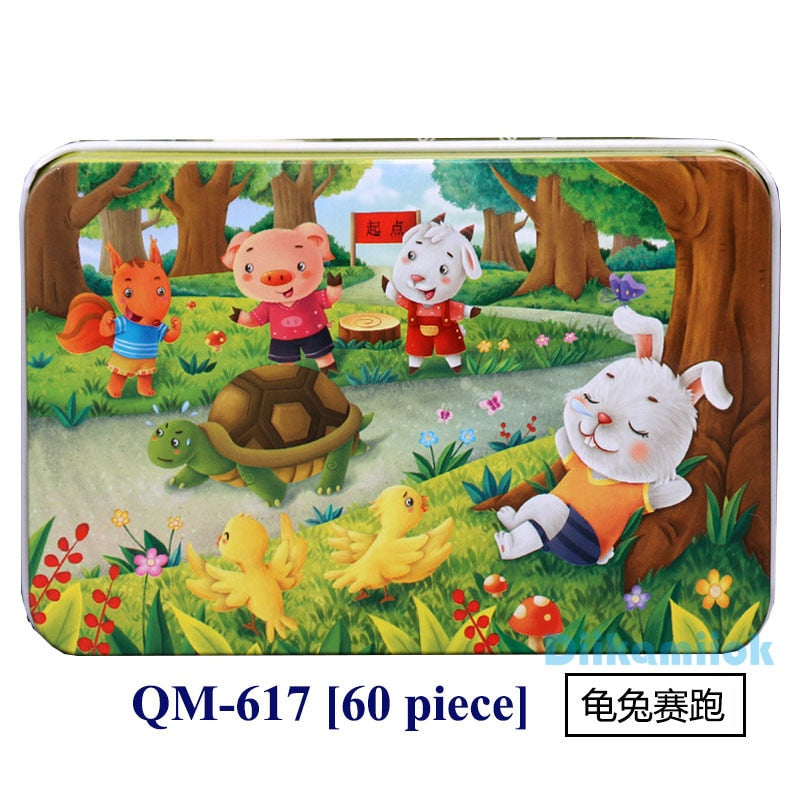 Puzzle Kids Toy Cartoon Animal