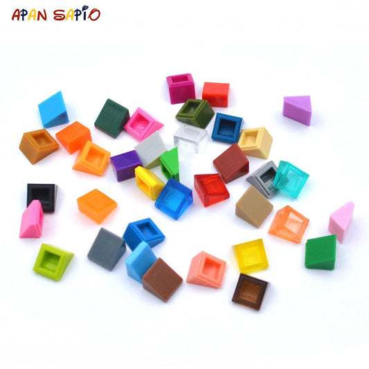 100pcs DIY Building Blocks Figure Smooth