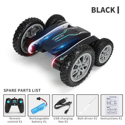 Radio Remote Control Car Double Side RC Stunt