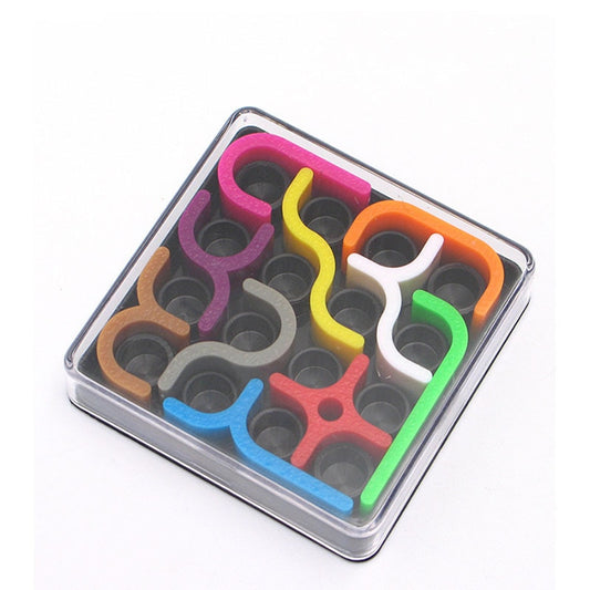 Creative 3D Intelligence Puzzle Crazy Curve