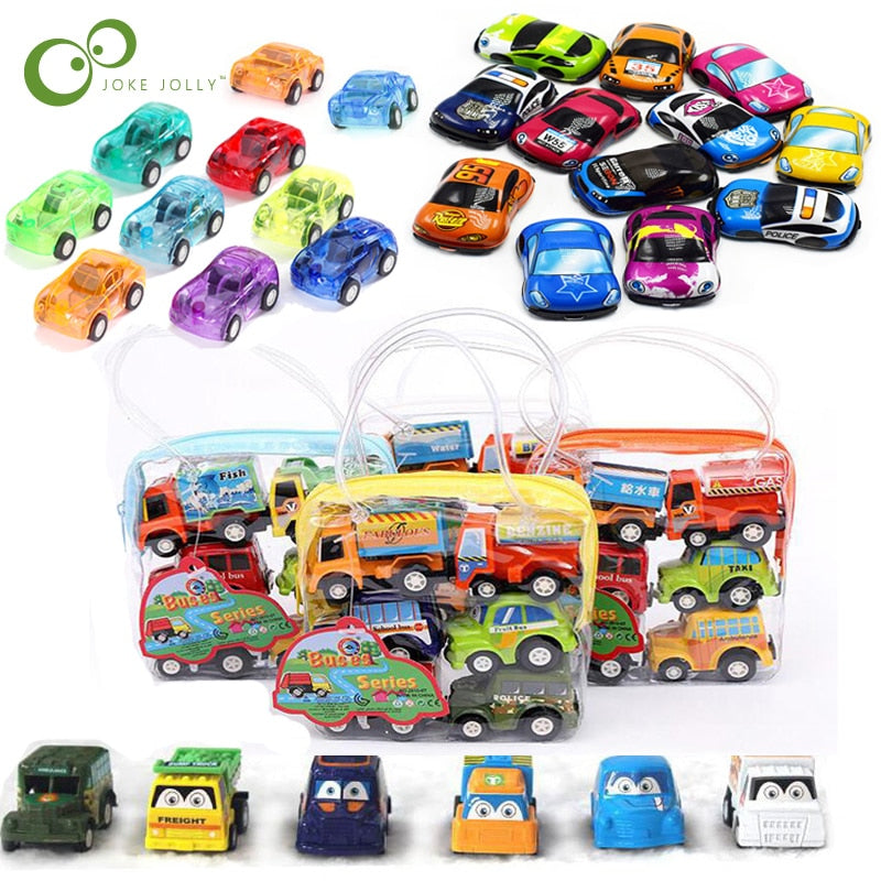 Mini Pull Back Cars Toy Plastic Car Model