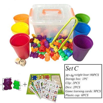 Boxed Counting Bear Montessori Educational