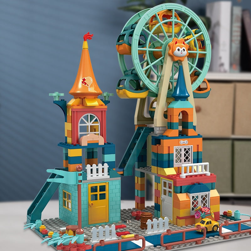 Marble Run Architecture Castle Building Blocks