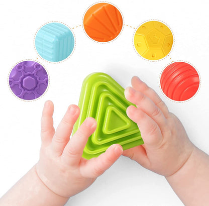 Baby Shape Blocks Sorting Toys Motor Skills Training