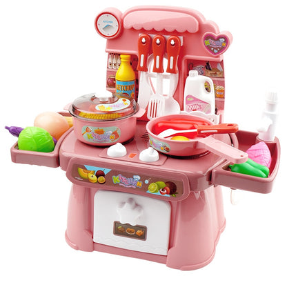 Kitchen Toys Imitated Chef Light Music Pretend