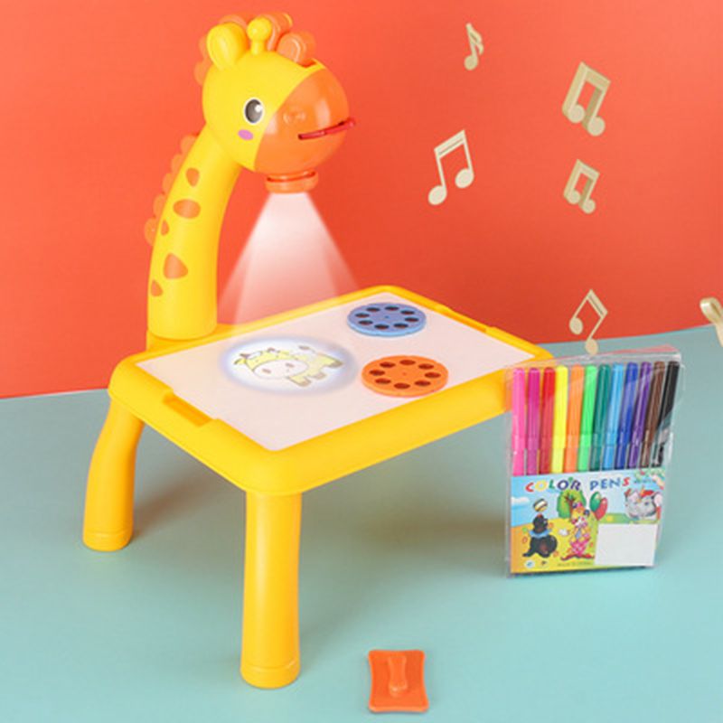 Kids Mini Led Drawing Projector Art