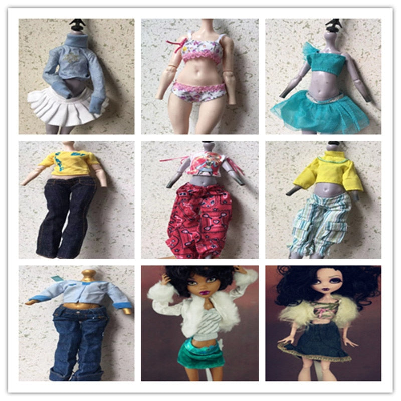 Doll Dress DIY Fashion Cute Decors Toys