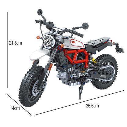 ERBO Motorcycle car Model Building Blocks