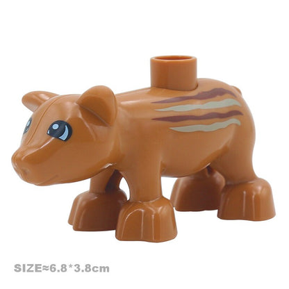 Farm Animals Zoo Compatible Children Toys