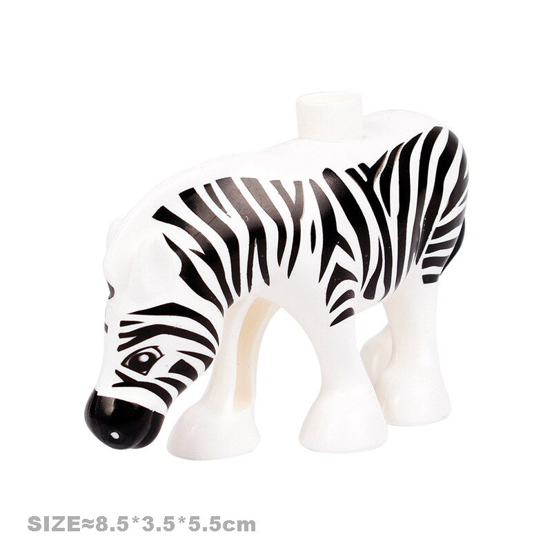 Multiple Styles Big Size Building Blocks Animals