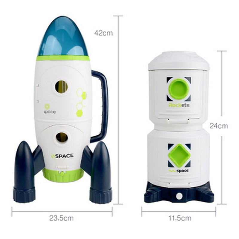 Optic Space Rocket Toy Astronaut Spaceship