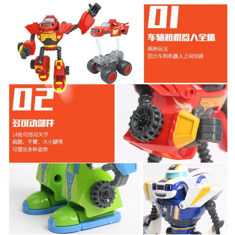 Anime Figure Blaze Monster Machines