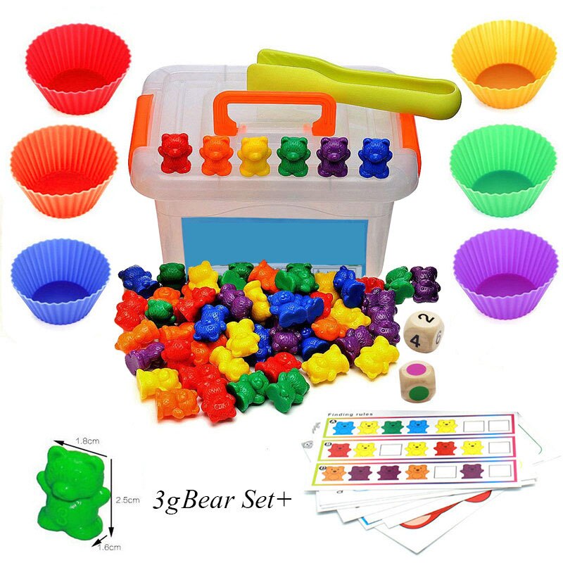 Boxed Counting Bear Montessori Educational