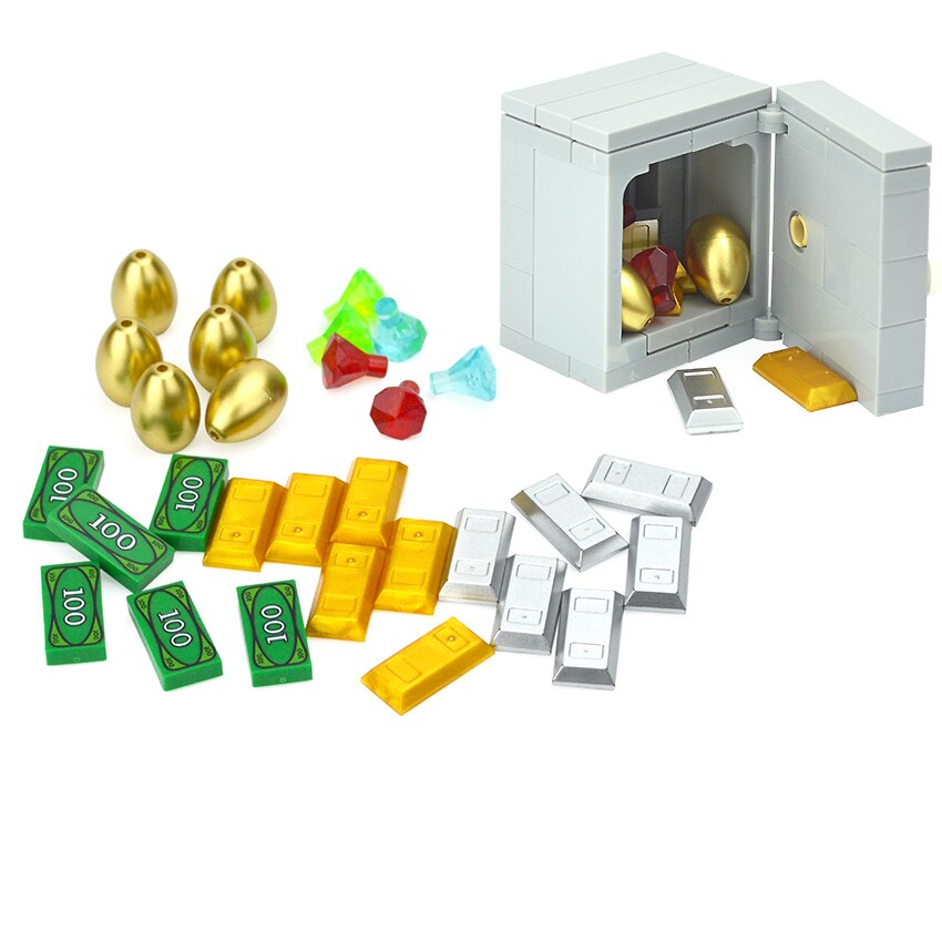 Treasure Box Coin Diamond Ore Gold Silver