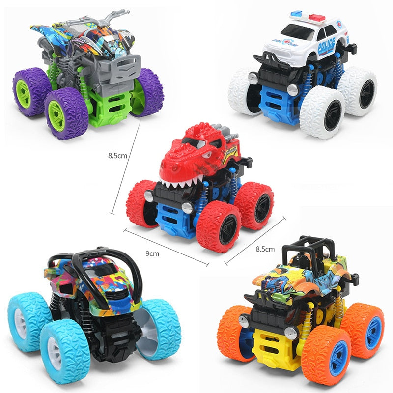 Kids Cars Toys Truck Inertia SUV Friction Power Vehicles