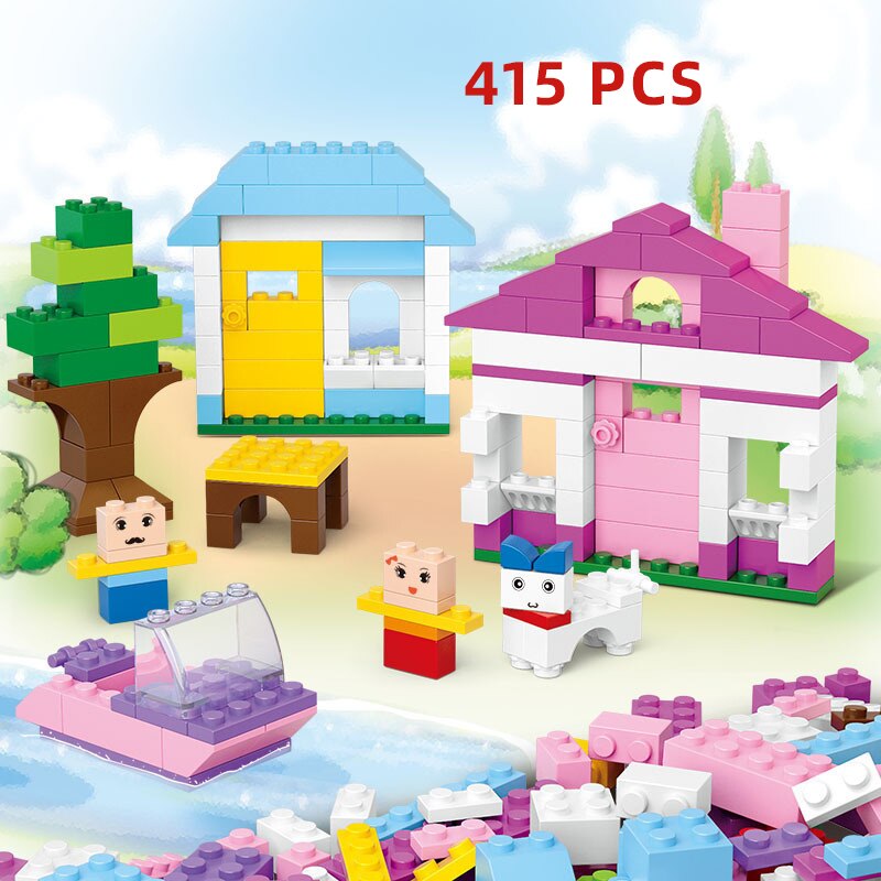 Classic Pieces Bricks Block Building Model  DIY Toys