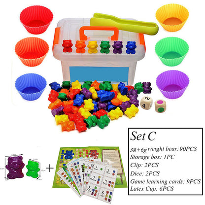 Boxed Counting Bear Montessori Educational