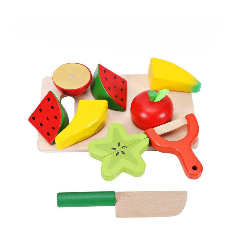 Simulation Kitchen Pretend Toy Wooden Classic Game