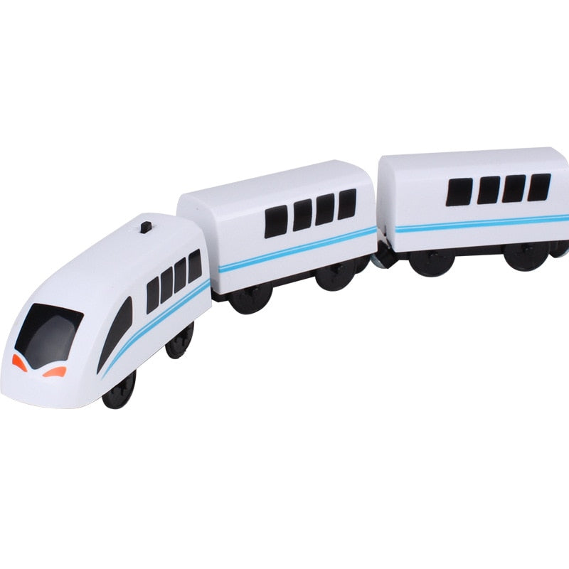 Kids RC Electric Train Set Locomotive Magnetic Train