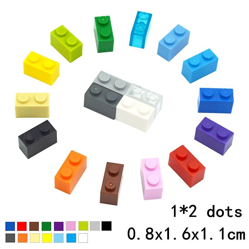 DIY Building Blocks Thick Figures Brick Educational