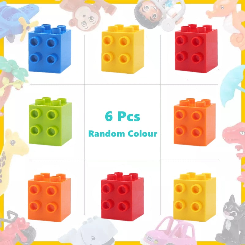 Big Building Blocks Accessories Compatible