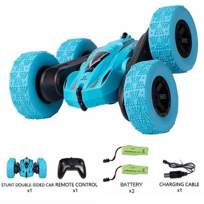 Radio Remote Control Car Double Side RC Stunt