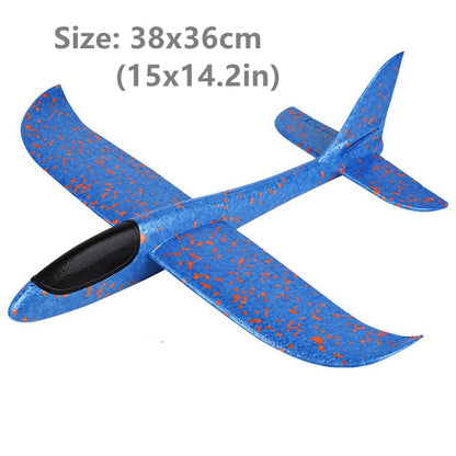 50CM Big Foam Plane Flying Glider Toy With LED