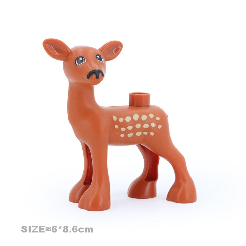 Building Blocks Animal Locking Giraffe