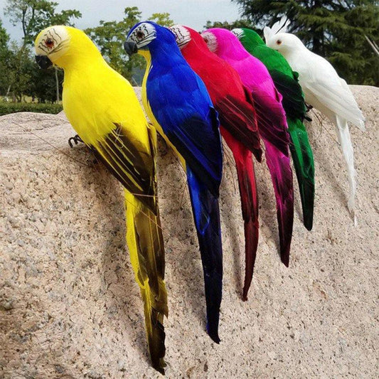 Parrot Simulation Toys Soft Cute Wild Animals