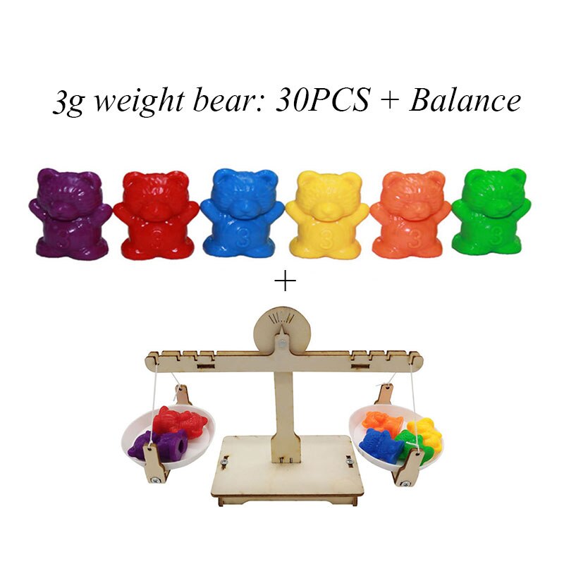 Boxed Counting Bear Montessori Educational