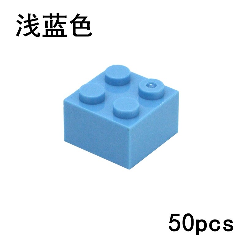 DIY Thick Figures Bricks 2x2 Dots Building Blocks