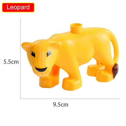 75 Styles Big Size Building Blocks Animal Accessories