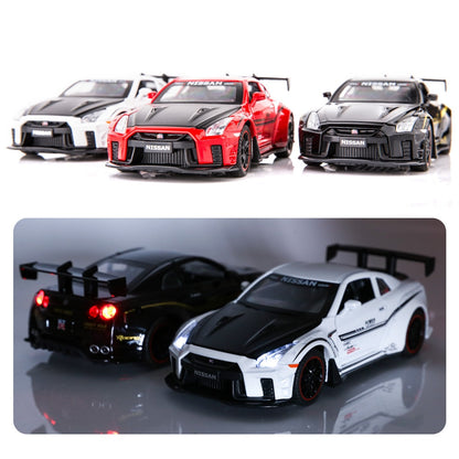 Nissan GTR R35 R34 Racing Car Model Scale Children