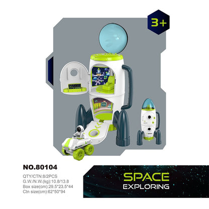 Optic Space Rocket Toy Astronaut Spaceship