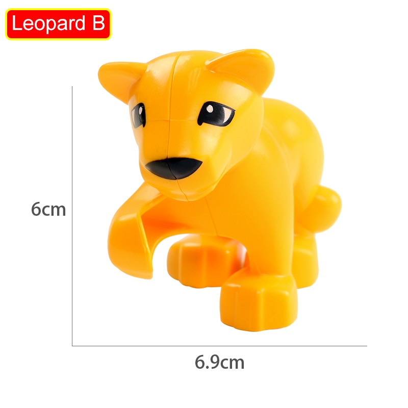 75 Styles Big Size Building Blocks Animal Accessories