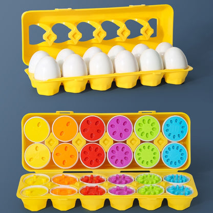 Baby Montessori Toys Egg Puzzle Games Kids Toys