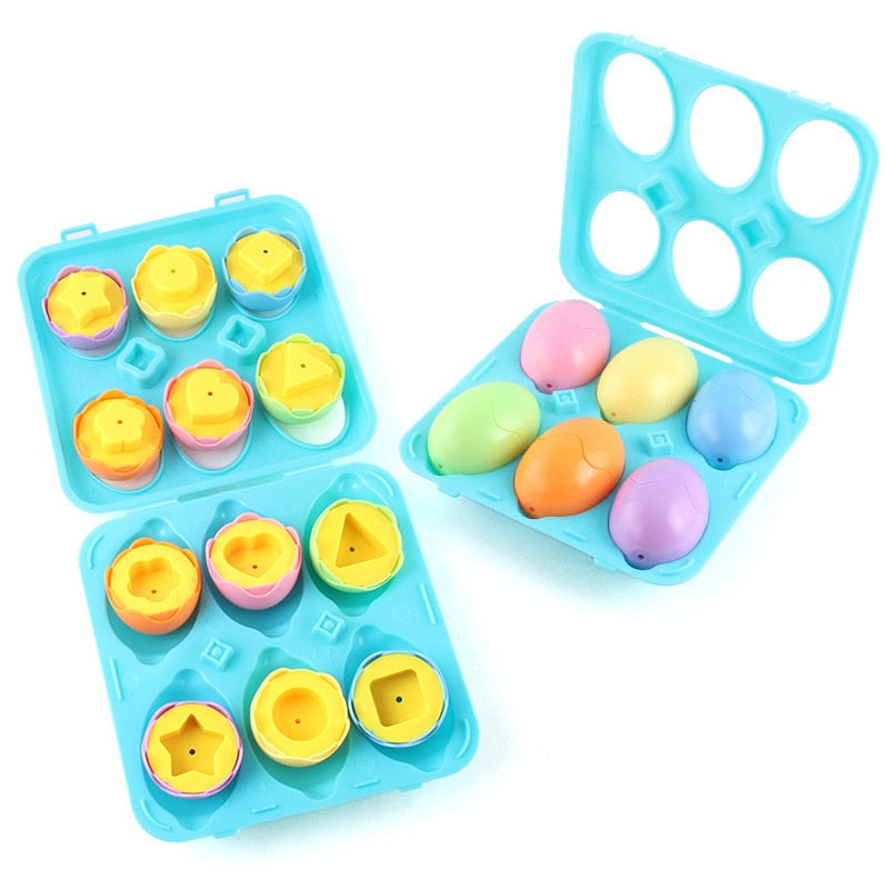 Montessori Games Baby toy Smart Egg Shape