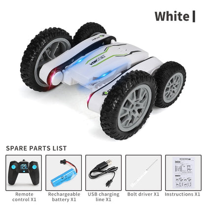 Radio Remote Control Car Double Side RC Stunt