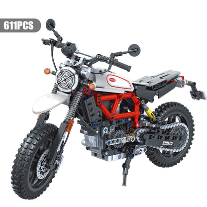 ERBO Motorcycle car Model Building Blocks