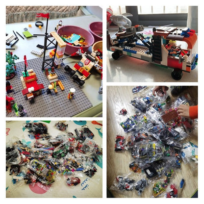 Building Blocks City DIY Creative Bricks Toys