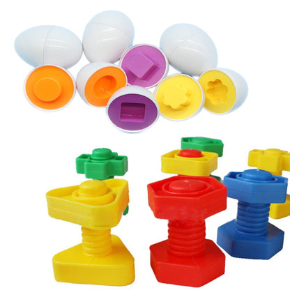 Baby Montessori Toys Egg Puzzle Games Kids Toys